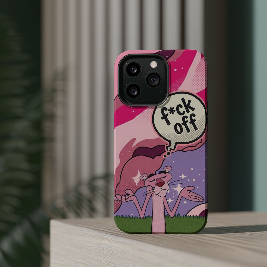 Pink Panther 'F*ck Off' Magnetic Impact Phone Case