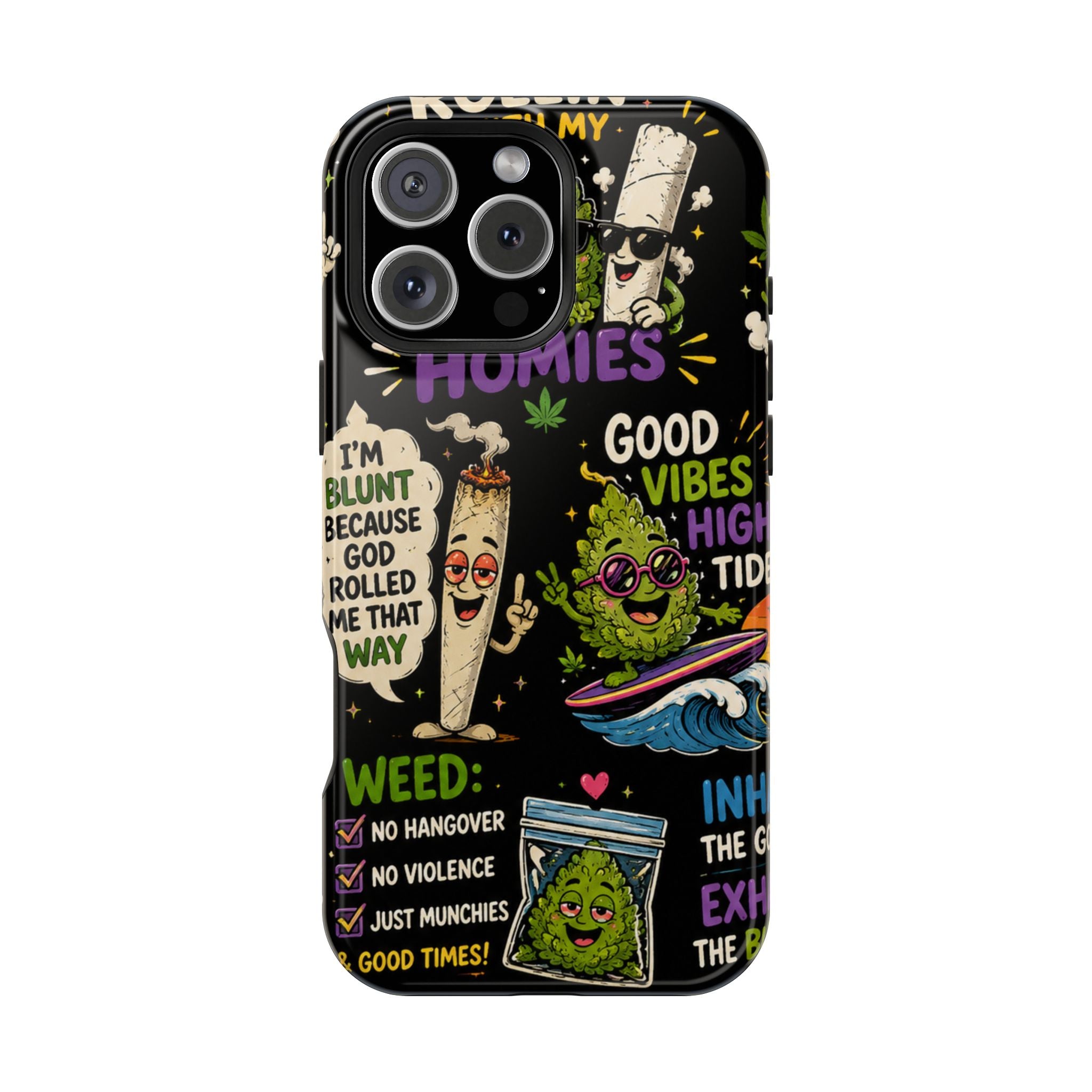 “High Vibing Homies” Magnetic Impact-Resistant Phone Case
