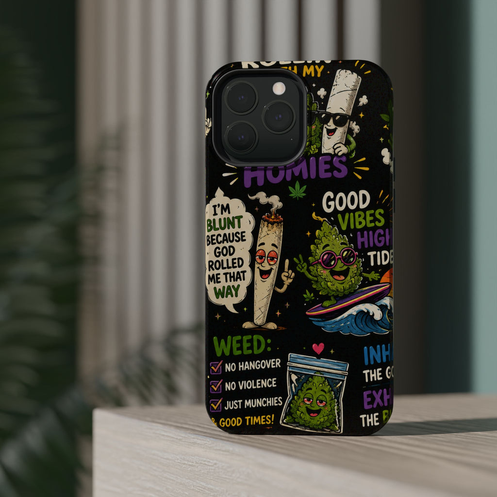 “High Vibing Homies” Magnetic Impact-Resistant Phone Case