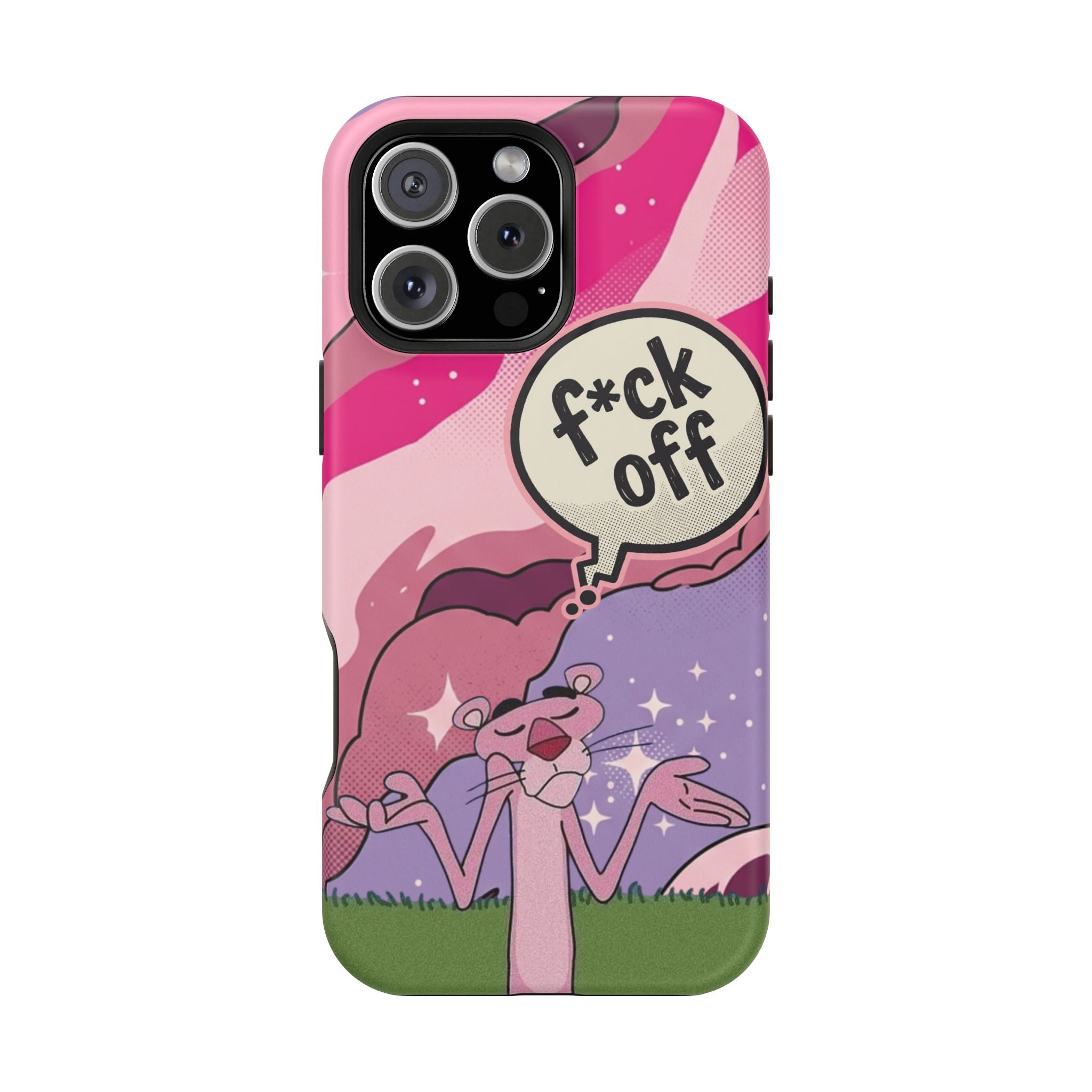 Pink Panther 'F*ck Off' Magnetic Impact Phone Case