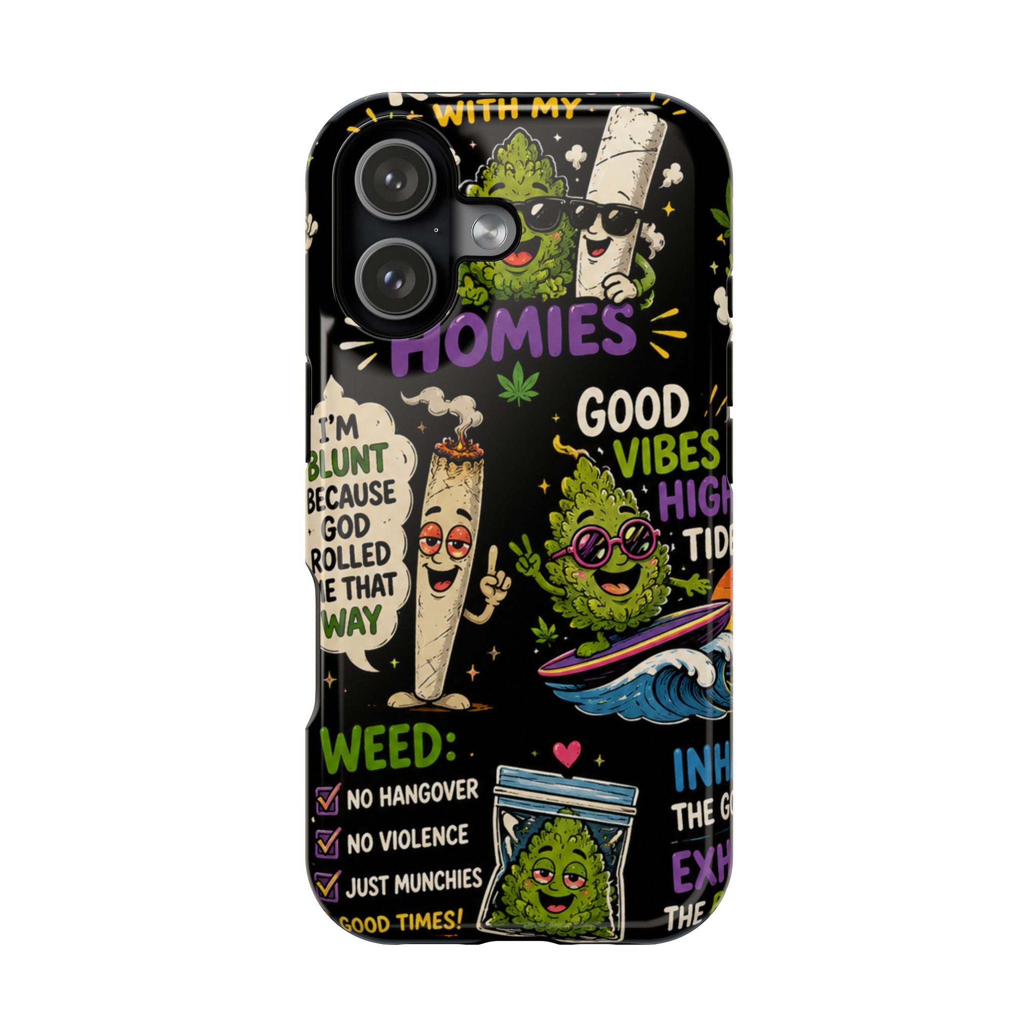 “High Vibing Homies” Magnetic Impact-Resistant Phone Case