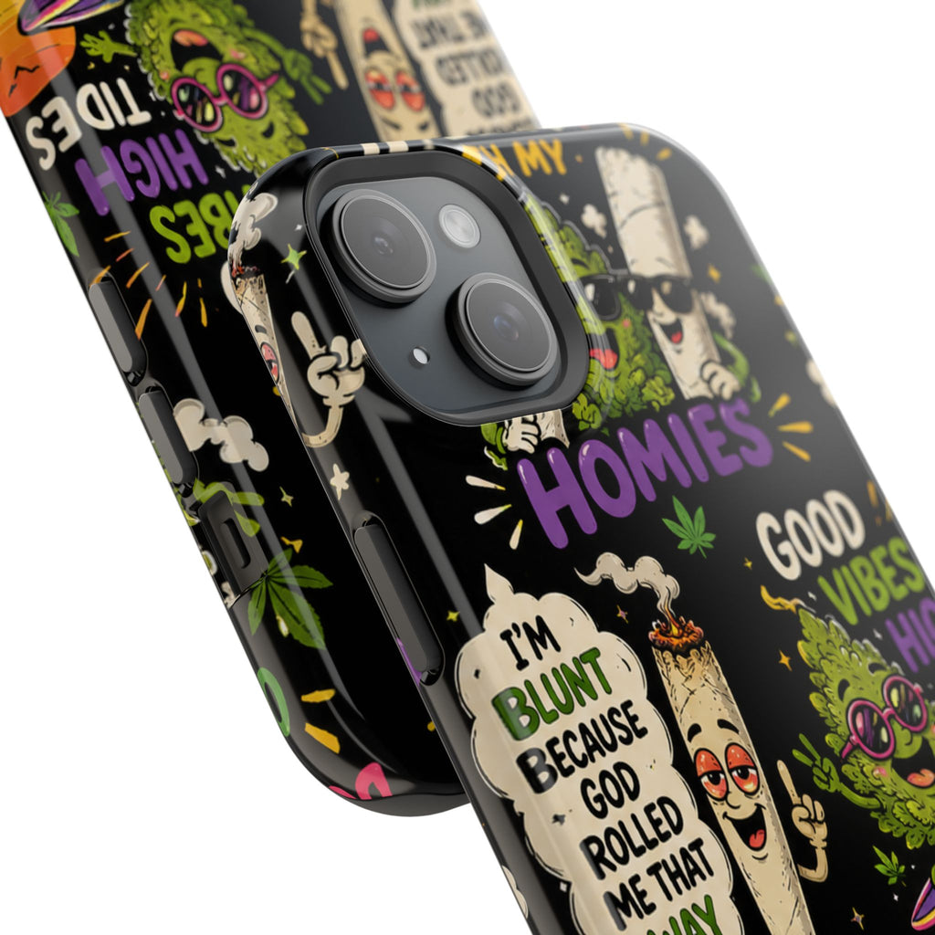 “High Vibing Homies” Magnetic Impact-Resistant Phone Case