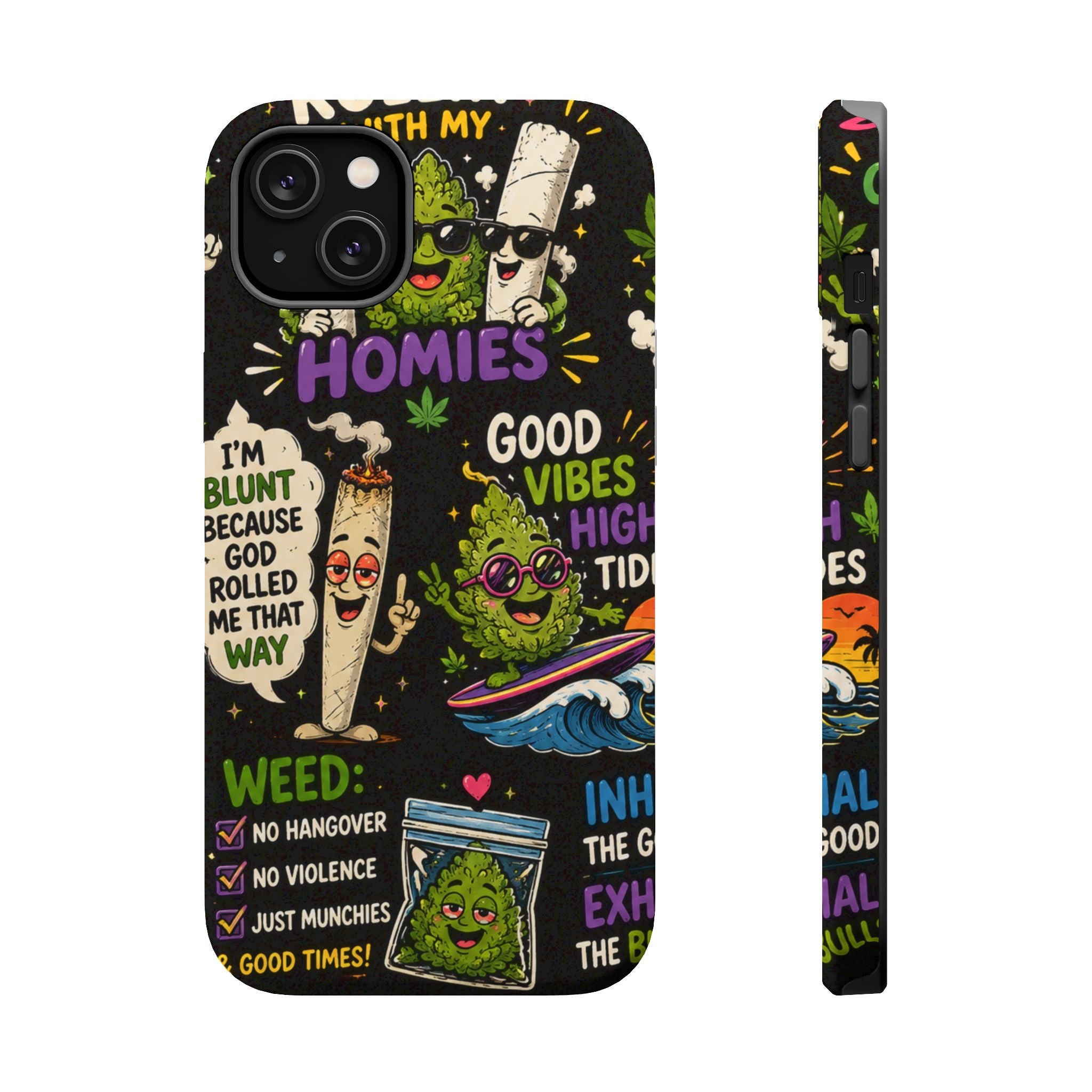 “High Vibing Homies” Magnetic Impact-Resistant Phone Case