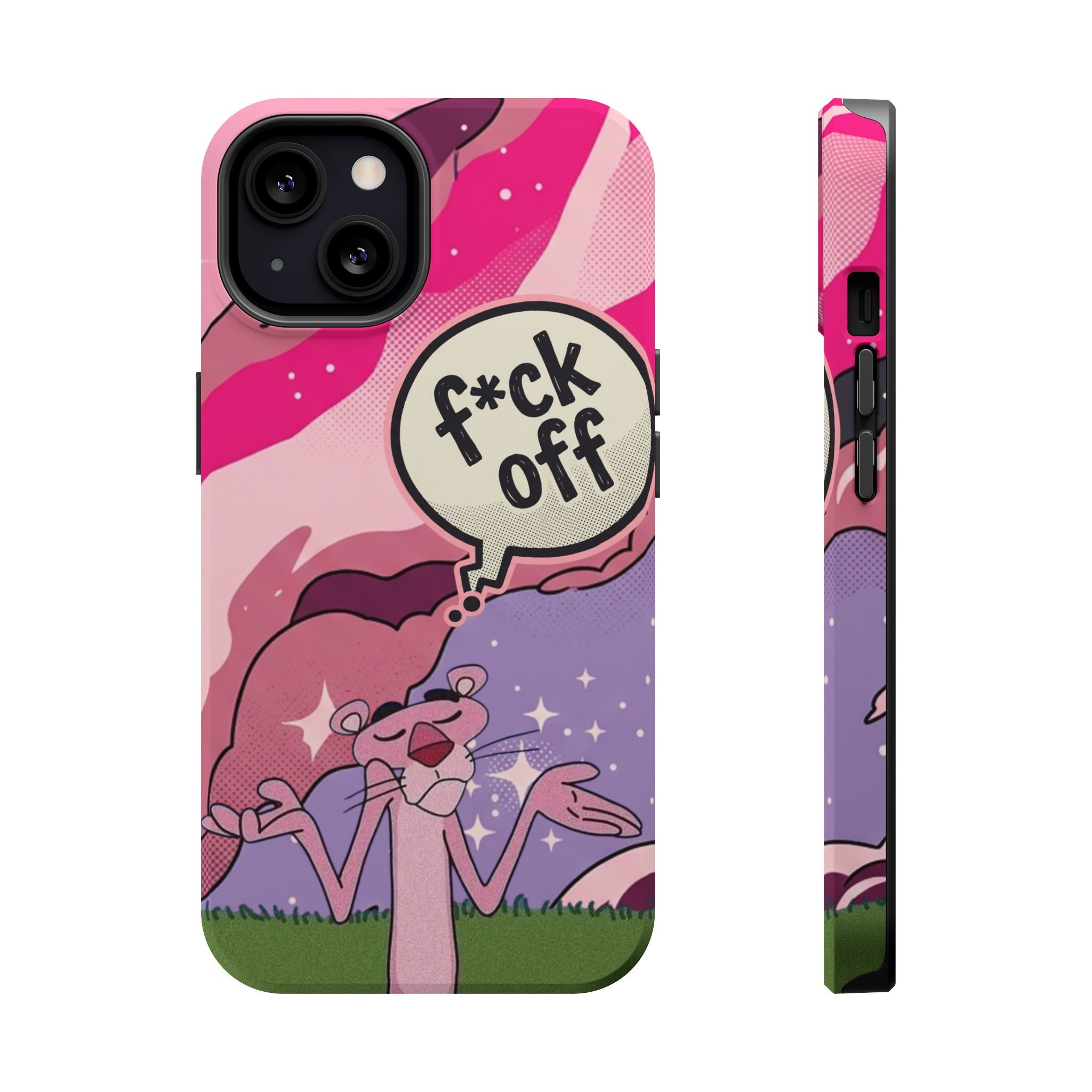 Pink Panther 'F*ck Off' Magnetic Impact Phone Case