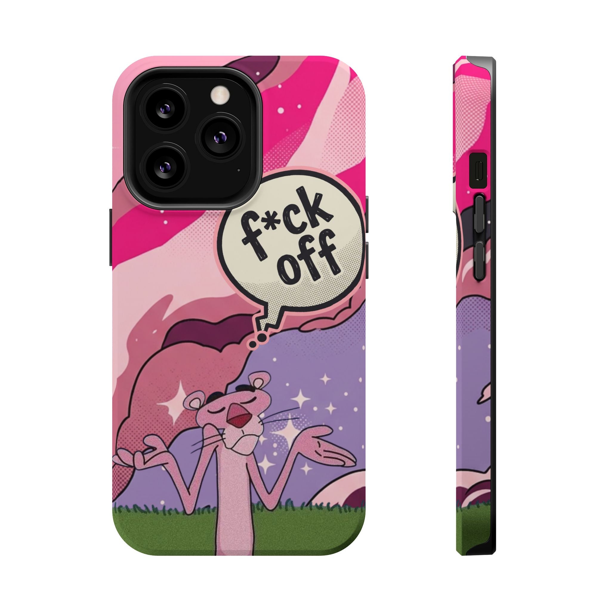 Pink Panther 'F*ck Off' Magnetic Impact Phone Case