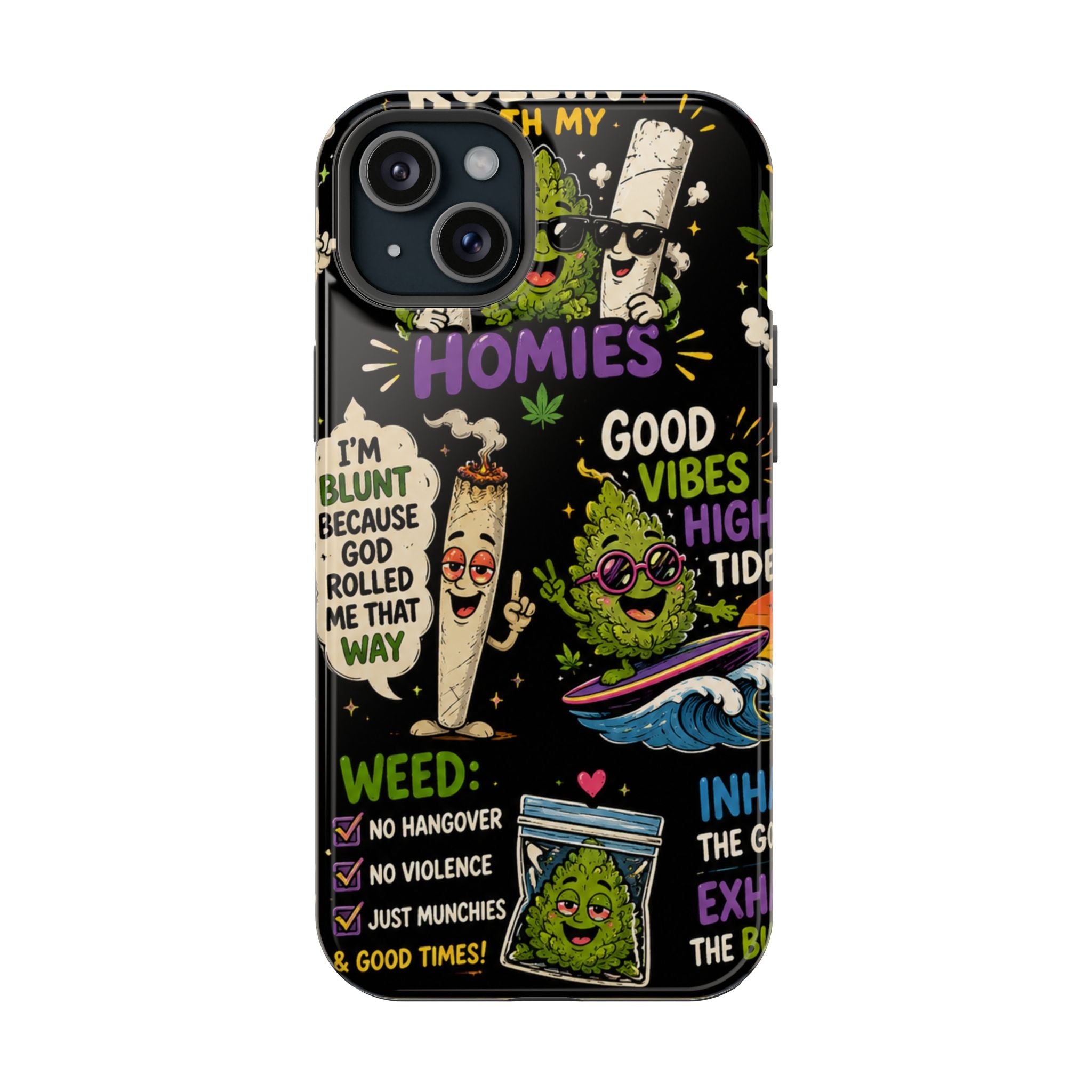 “High Vibing Homies” Magnetic Impact-Resistant Phone Case