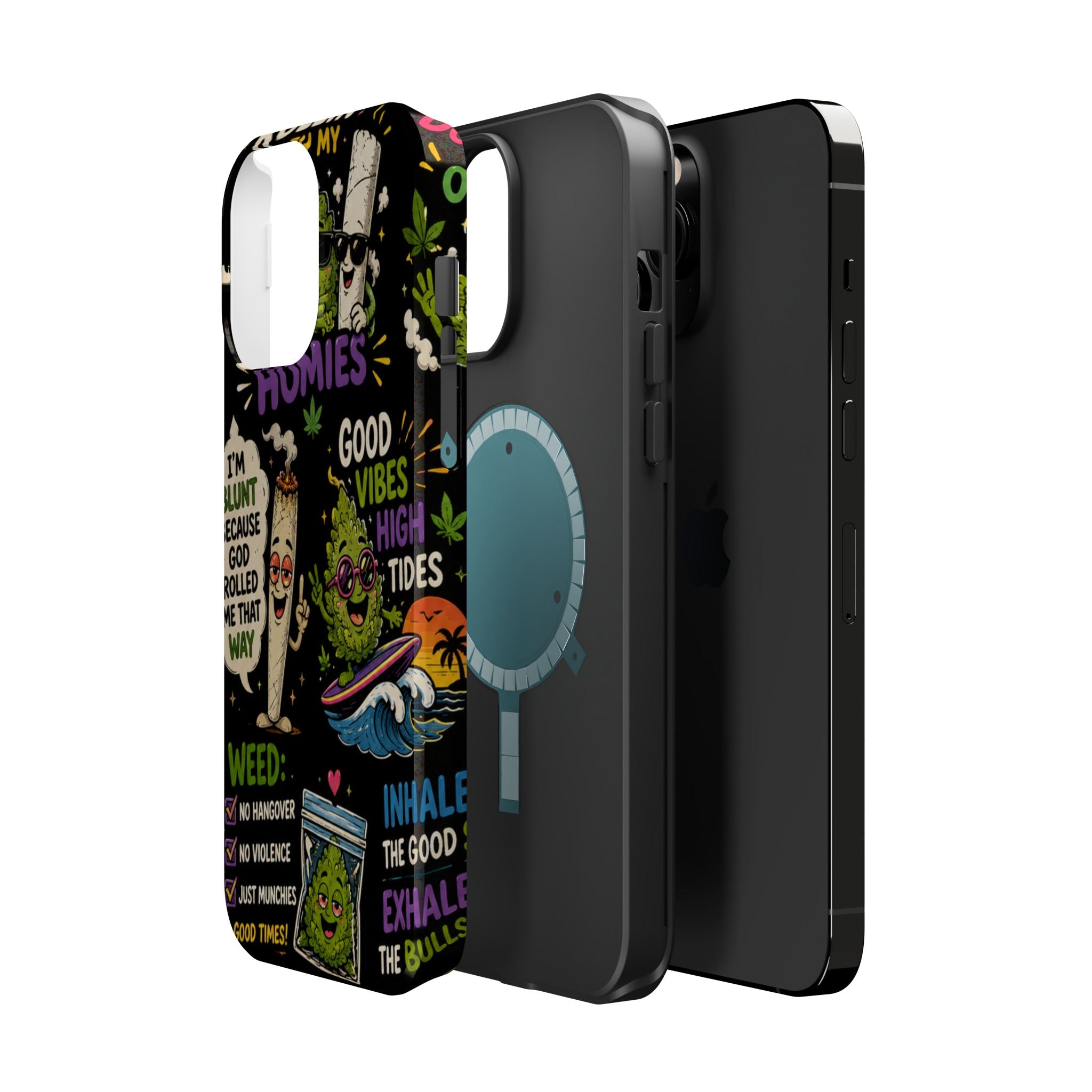 “High Vibing Homies” Magnetic Impact-Resistant Phone Case