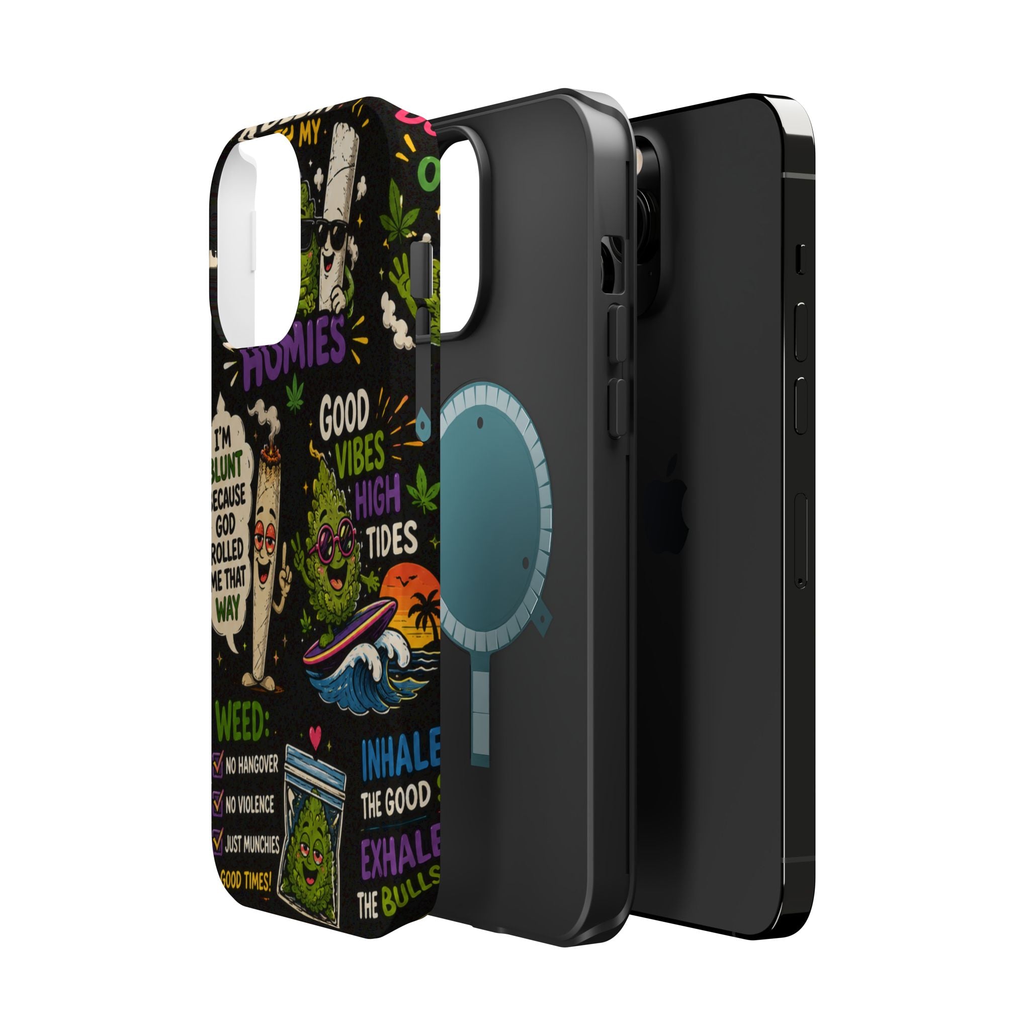 “High Vibing Homies” Magnetic Impact-Resistant Phone Case