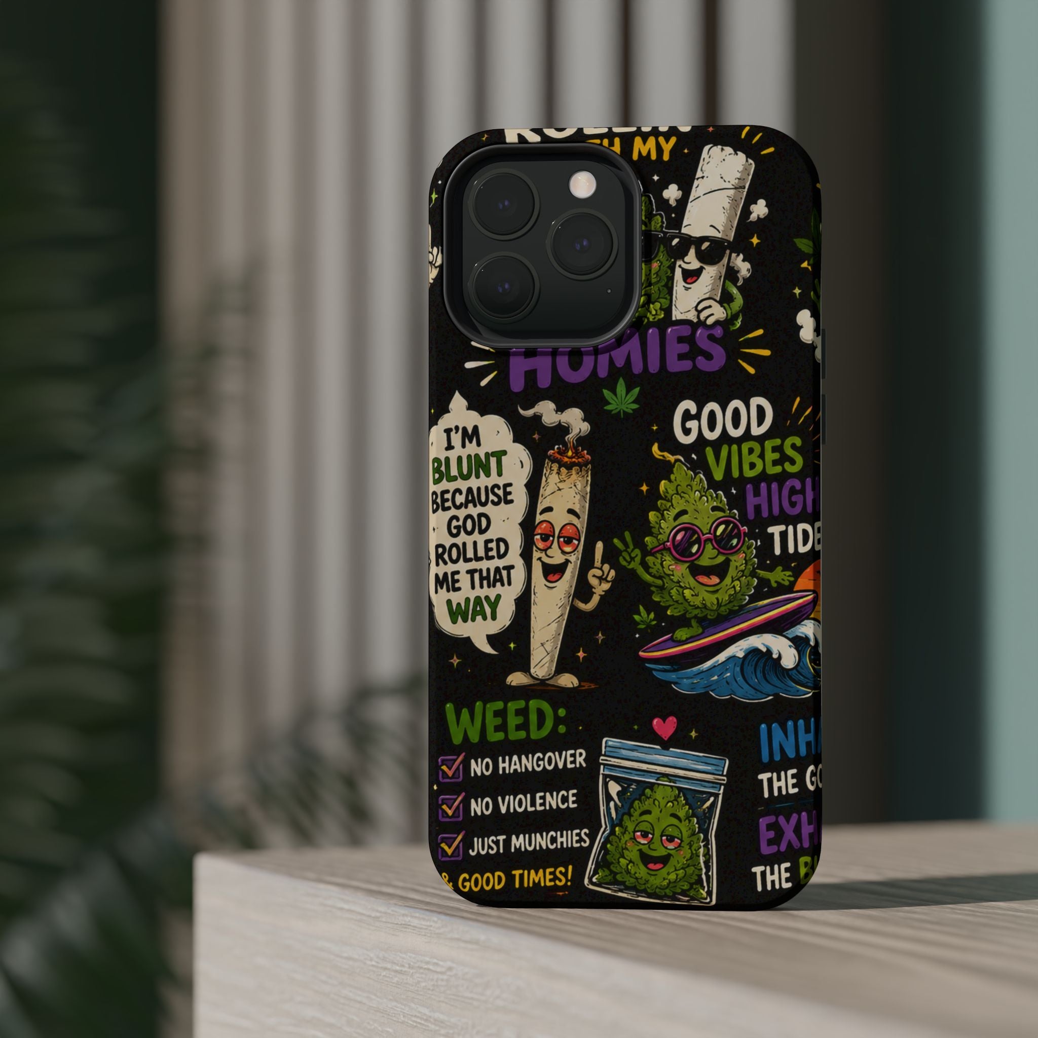 “High Vibing Homies” Magnetic Impact-Resistant Phone Case