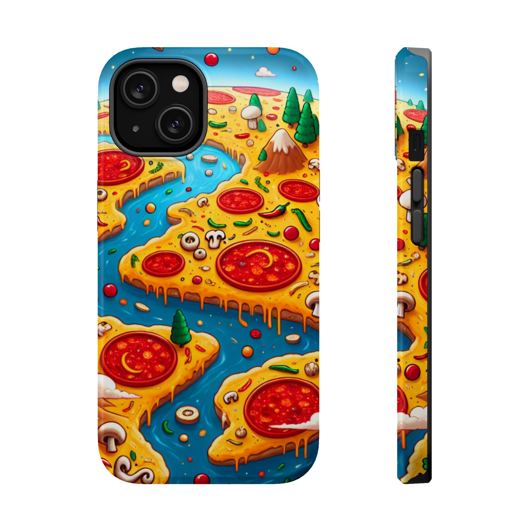 Pizza Island Magnetic Resistance Tough Phone Case