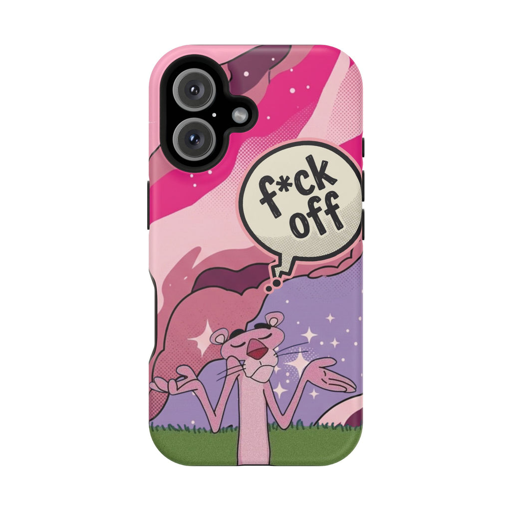 Pink Panther 'F*ck Off' Magnetic Impact Phone Case