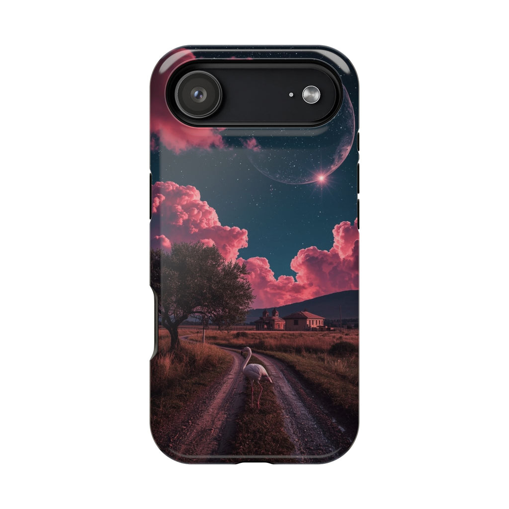 Dreamscape Night Sky Road Magnetic Impact-Resistant Phone Case