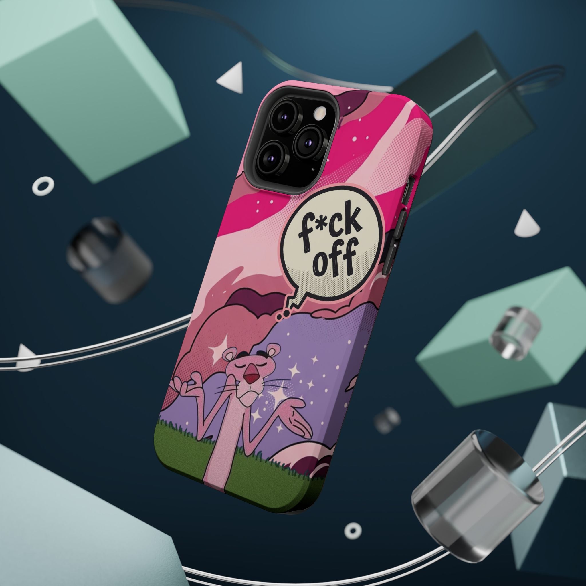 Pink Panther 'F*ck Off' Magnetic Impact Phone Case
