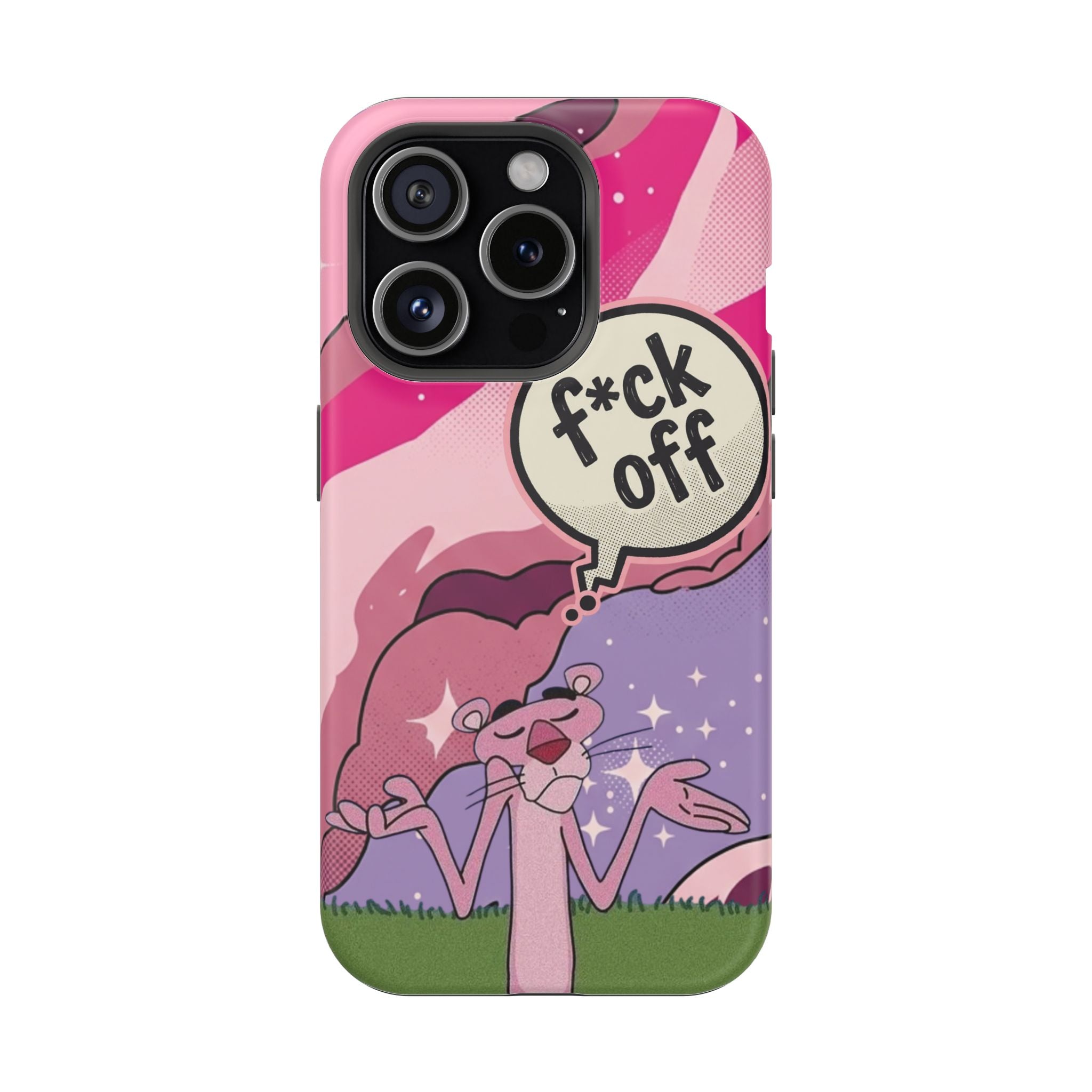 Pink Panther 'F*ck Off' Magnetic Impact Phone Case