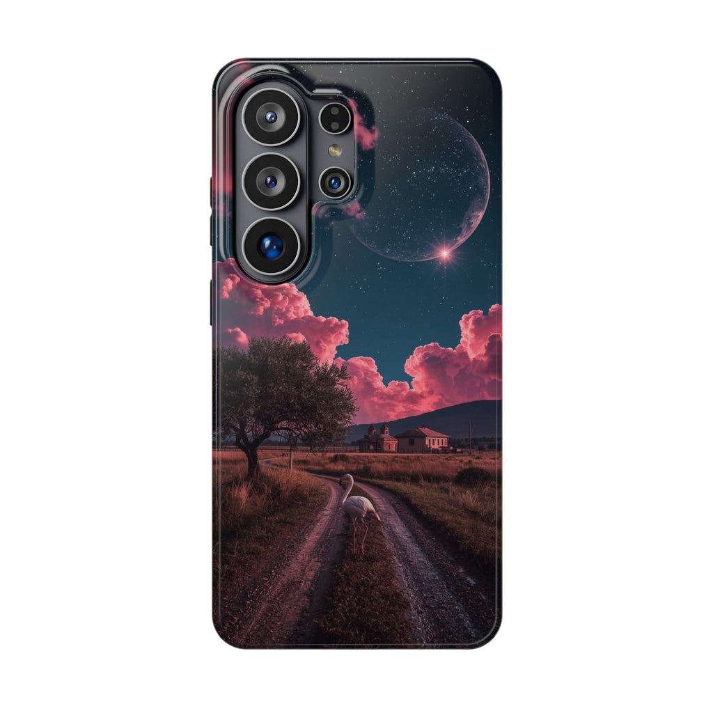 Dreamscape Night Sky Road Magnetic Impact-Resistant Phone Case