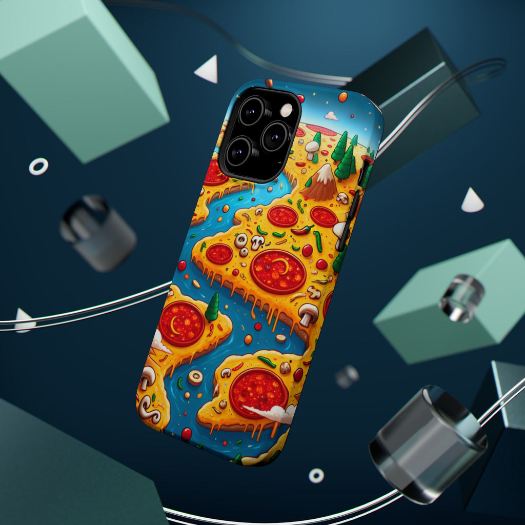 Pizza Island Magnetic Resistance Tough Phone Case