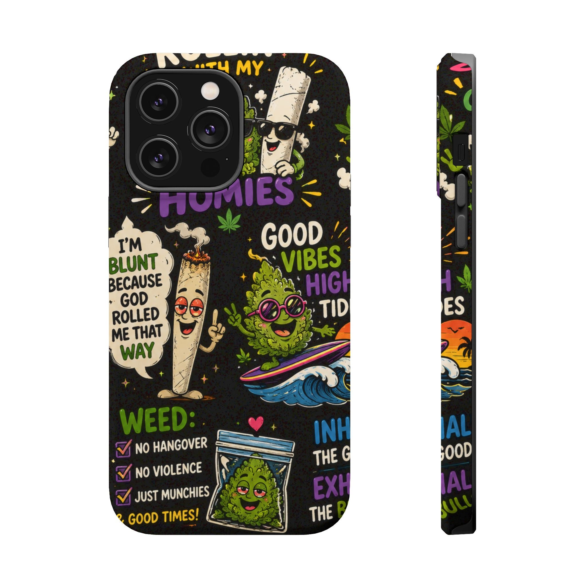 “High Vibing Homies” Magnetic Impact-Resistant Phone Case