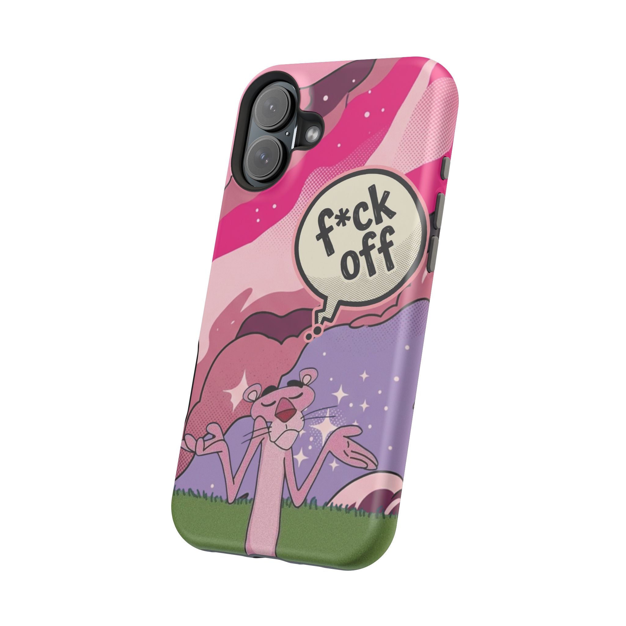 Pink Panther 'F*ck Off' Magnetic Impact Phone Case
