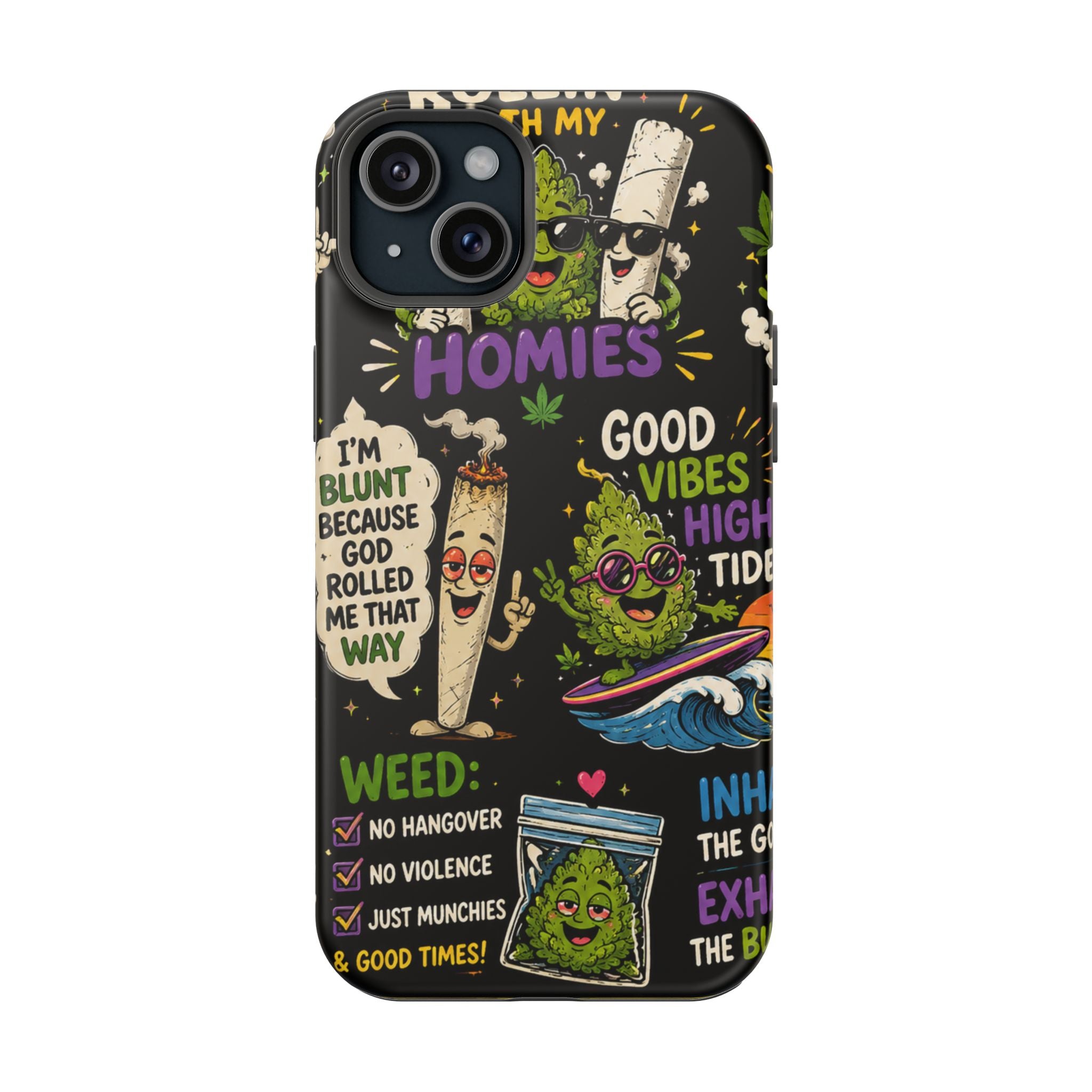 “High Vibing Homies” Magnetic Impact-Resistant Phone Case