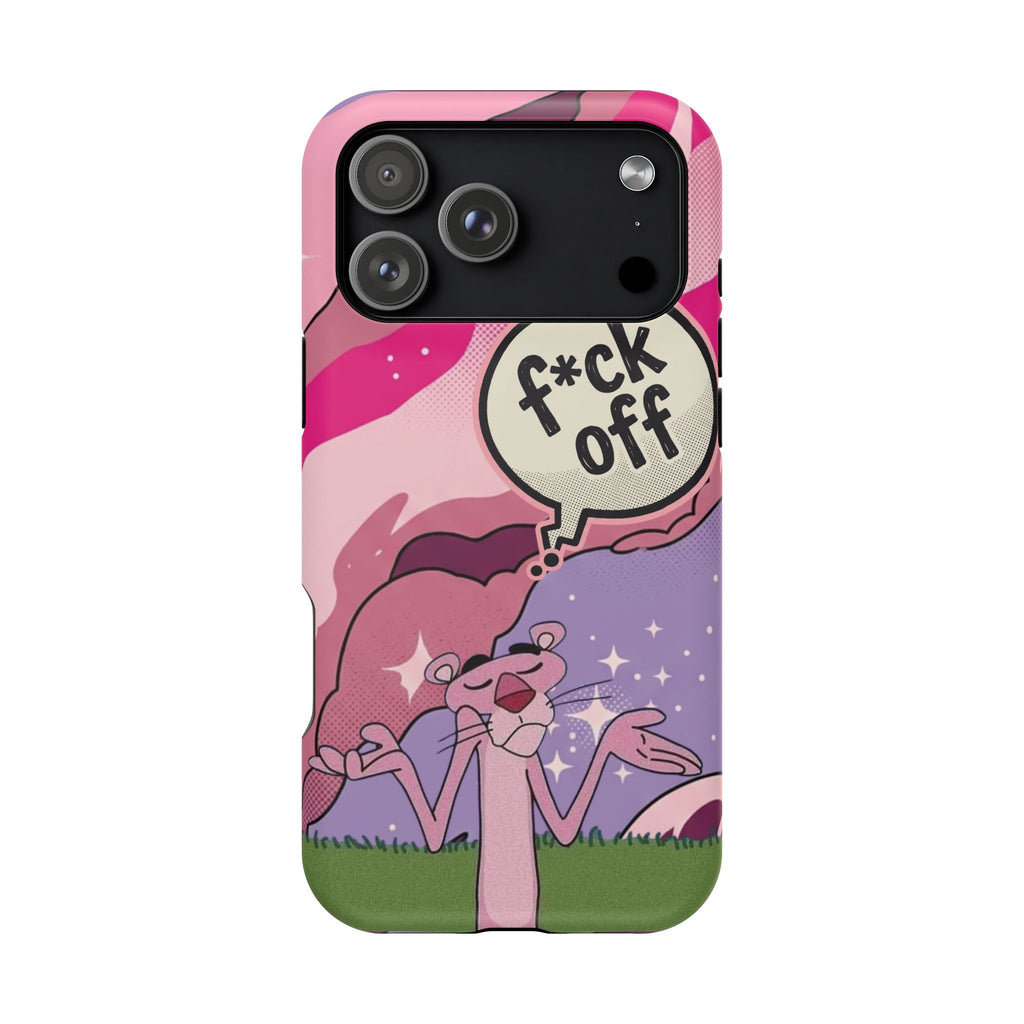 Pink Panther 'F*ck Off' Magnetic Impact Phone Case